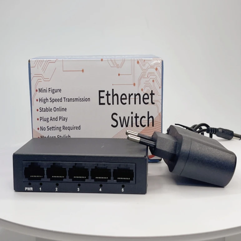 8포트 1000Mbps 기가비트 네트워크 스위치 이더넷 스마트 스위처 고성능 RJ45 허브 인터넷 분배기 가정 및 사무실용