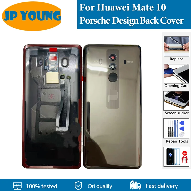 Porta Posteriore Originale Dell'Alloggiamento Posteriore Per Huawei Mate 10 Porsche Design Cover Posteriore Mate 10 Rs Coperchio Della Batteria Allogg