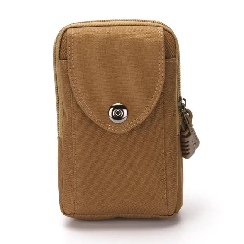 Men's Waist Bag Nylon Portable Durable Coin Purse Fashionable And Versatile Casual Mobile Phone Bag Small Bag Outdoor Small Bag