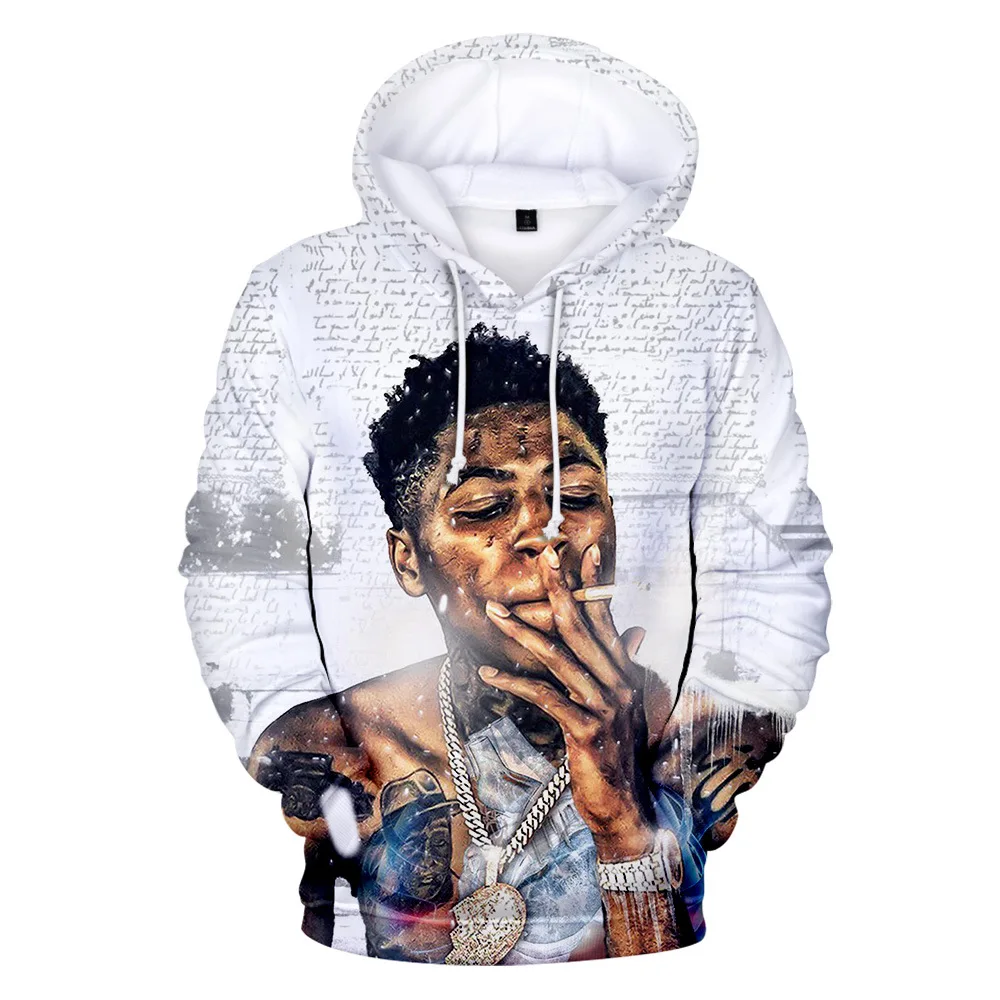 

2023 High Quality Rapper Young Boy Never Broke Again Hoodie Sweatshirts Men/Women Harajuku Cool Hoodies Casual Hoody Coats