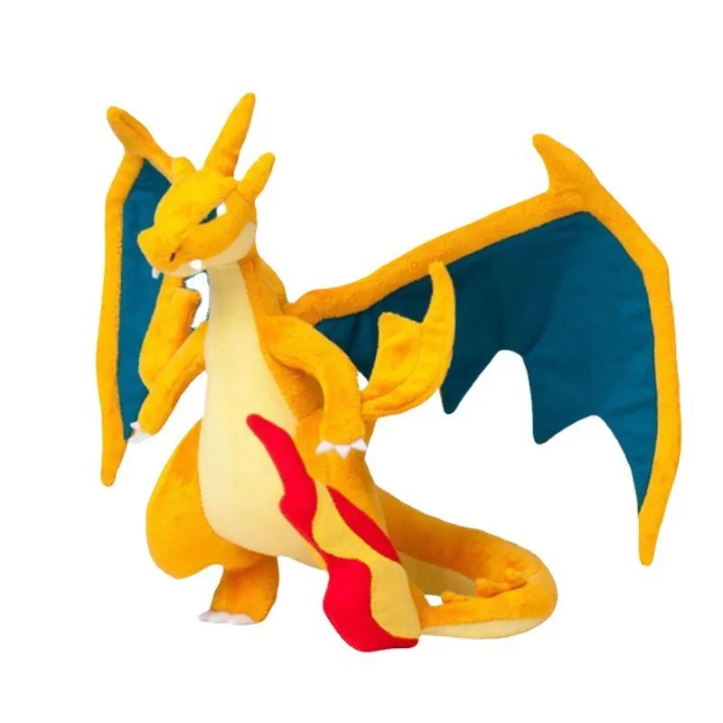 Cute Pokemon Charizard Plush Charmander Stuffed Doll Kawaii Anime Charmeleon Toys Hobbies Room Decor Gift For Kids Xmas Present