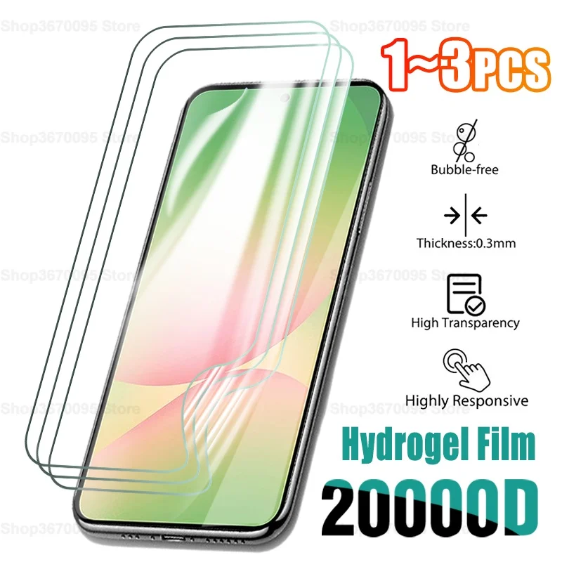 1-3 pezzi protezione schermo per Samsung A56 pellicola idrogel per telefono SamsungA56 A16 A36 A26 2025 pellicola frontale per Galaxy A56 A16 A36 A26