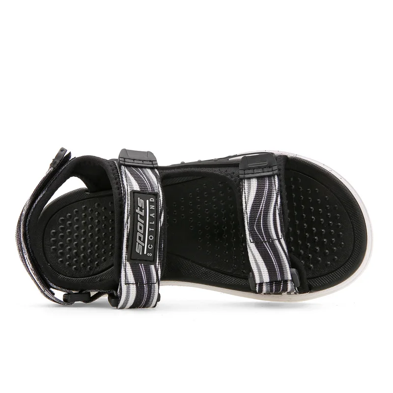 Beach Shoes Children Sandals Kids Summer Flat Breathable EVA Leather Outdoor Size 28-41