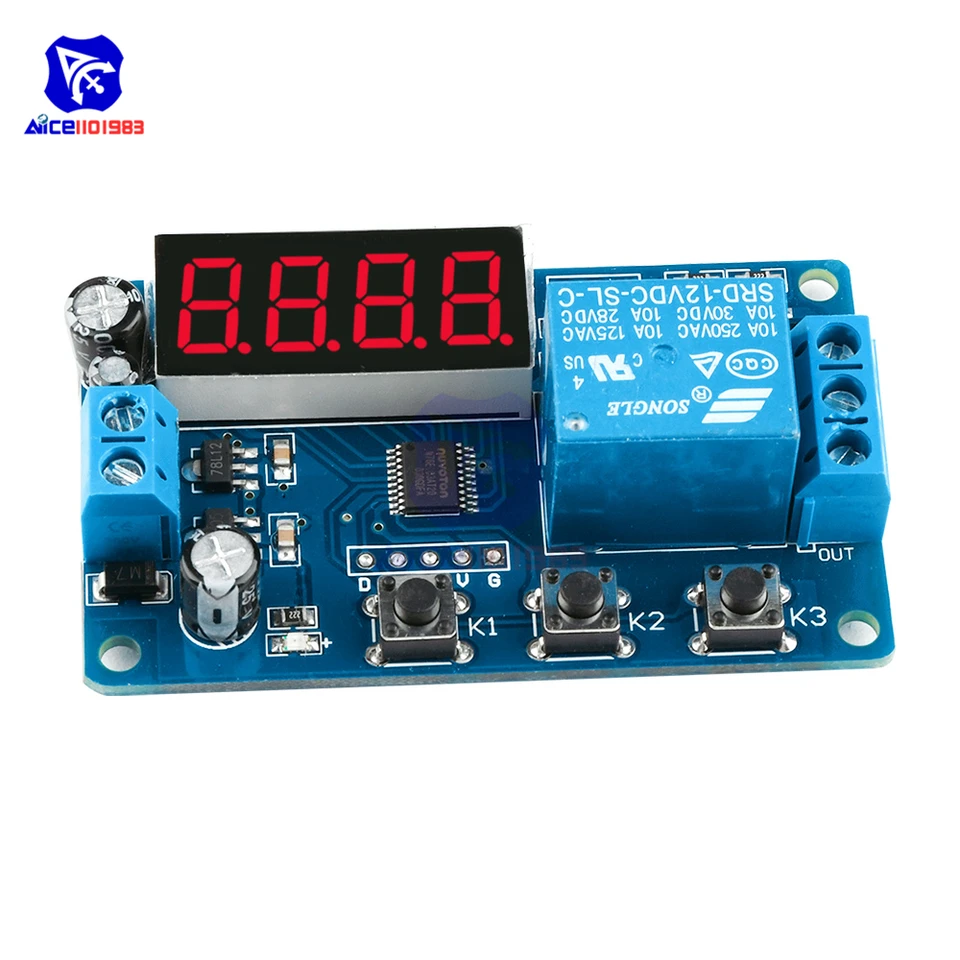 Johnson Controls Industrial Automation Timers 12V LED Display Delay ...