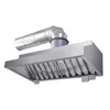 Good Quality  201/304 Stainless Steel Commercial Hood Exhaust Kitchen Extractor Range Hoods 2