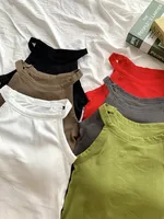 Women's Small Strap Vest Outdoor Wear Summer Beautiful Ba Sports Yoga Hanging Ne Top with Chest Pad Matching Underwear - Image 2