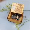 You Are My Sunshine Music Box Color Printing Wooden Hand Crank Musical Box Birthday Present Valentine's Day Christmas Gift New 2