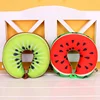 HazyBeauty U Shape Memory Foam Pillow Plane Fruits Watermelon Shape Traveling Airplane Pillow U-shape Neck Pillows 28x30cm 2