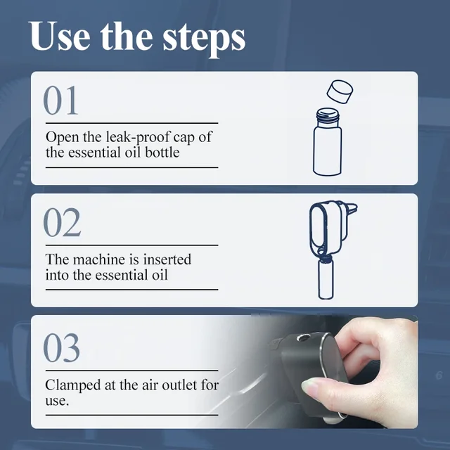 Diffuseur d'arôme automatique pour voiture intelligente, assainisseurs d'air, intelligent, type spray, parfum, aromathérapie 6