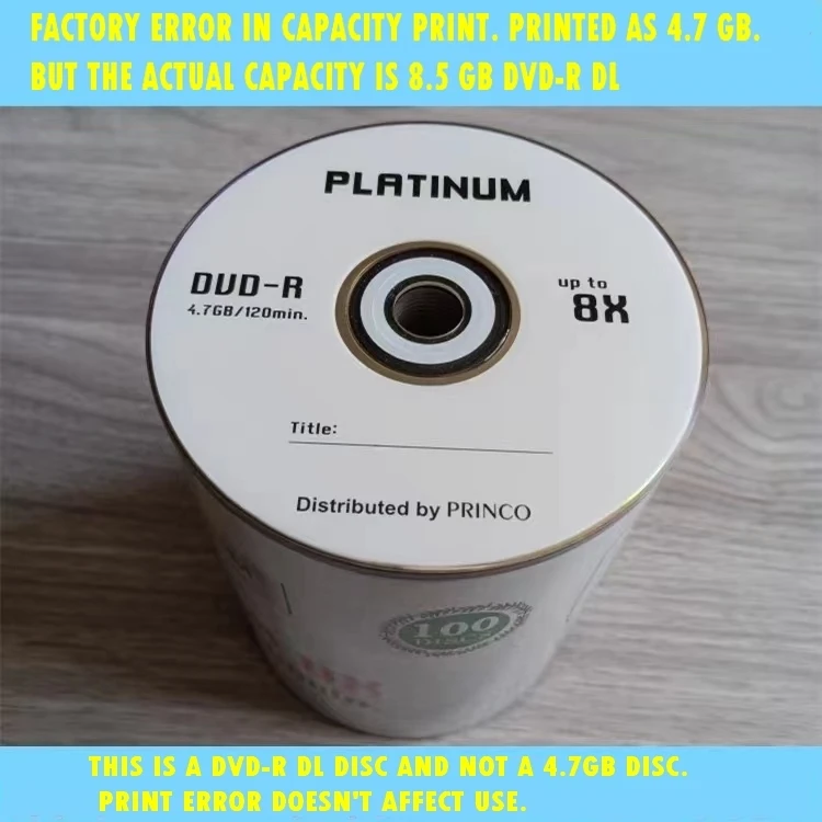 Wholesale 10 Pcs Mini 8 Cm 1.4 Gb Grade A Fruit Blank Printed 8x Dvd R  Discs. - Blank Records & Tapes - AliExpress