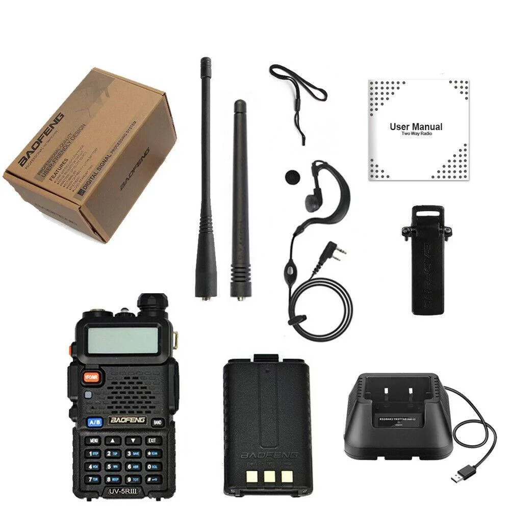 Рисунок 2 - BAOFENG-UV-5R III портативная рация
