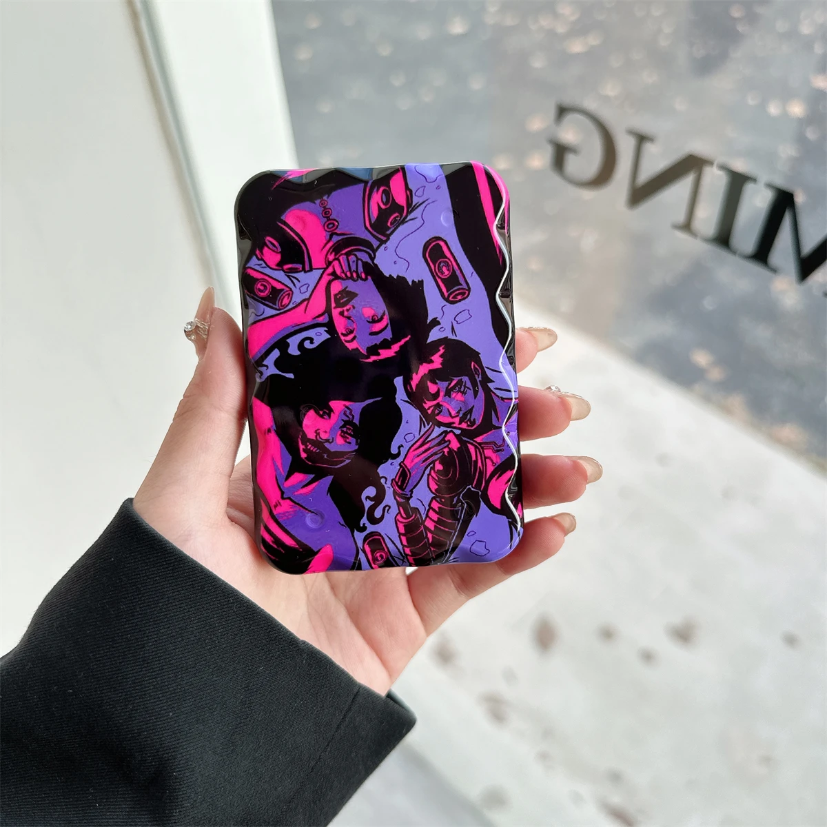 Shadow Appearance Case for iPhone External Battery