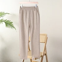 Casual Autumn Pants Daily Fashion Office Fashion Brand Elastic Waist Pants Plus Size Women's Plus Size Spring Pants