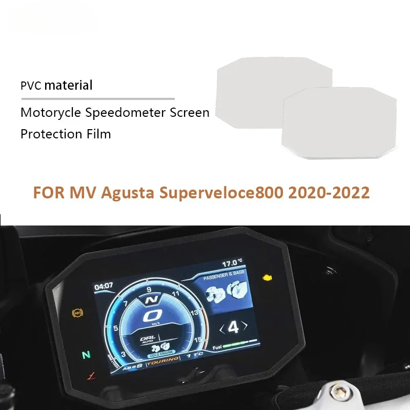 Motorrad Armaturen brett Film Bildschirm Aufkleber für mv agusta superveloce800 super veloce 2020 2015-2018 Tachometer Cluster Scratch