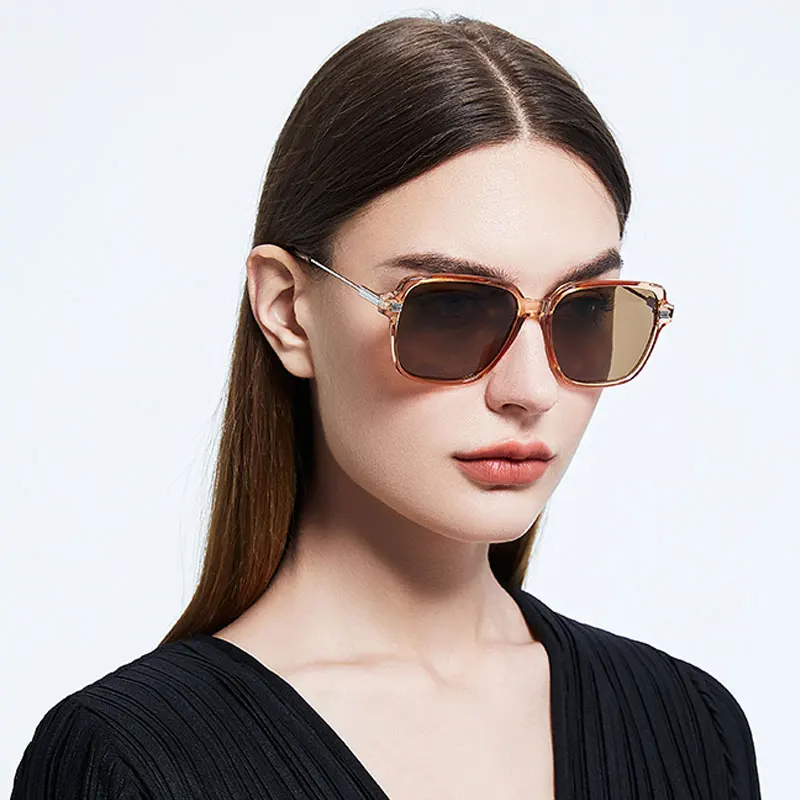 Ladies Polarized Sunglasses Elegant Fashion Eye-wear Gradient Shades Uv Protect 