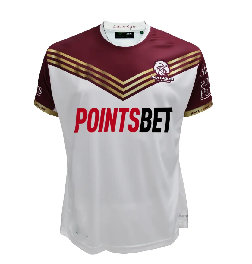 /NRL Sea Eagles Men's Reproductive Indigenous jersey High quality jersey Multiple home and away high-quality rugby jerseys rugby jersey