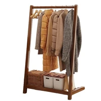 Porte-vêtements, du sol au plafond, pour chambre à coucher, petit porte-vêtements, simple, pour chevet, usage domestique intérieur, dortoir, pour vêtements temporaires 5