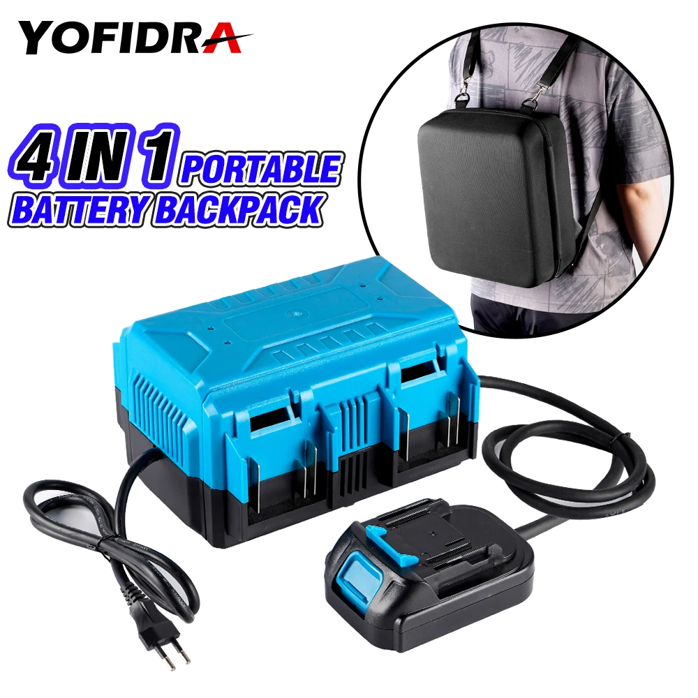 Portable Power Supply Backpack Battery Power Bank Battery Storage Power