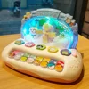 Baby Puzzle Music Piano Toy with Snowflake Led Light Children's Early Education Electronic Toys for Kids New Year Christmas Gift 6
