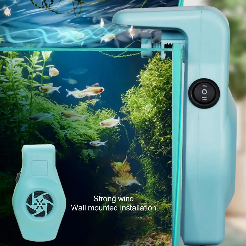 Raffreddatore Per Acquario Durevole Design Sottile E Leggero Installazione A Parete Abs Fish Tank Chiller Fish Tank Supply