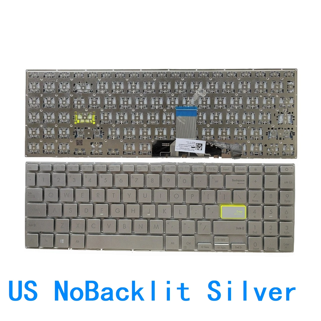 US NoBacklit Silver