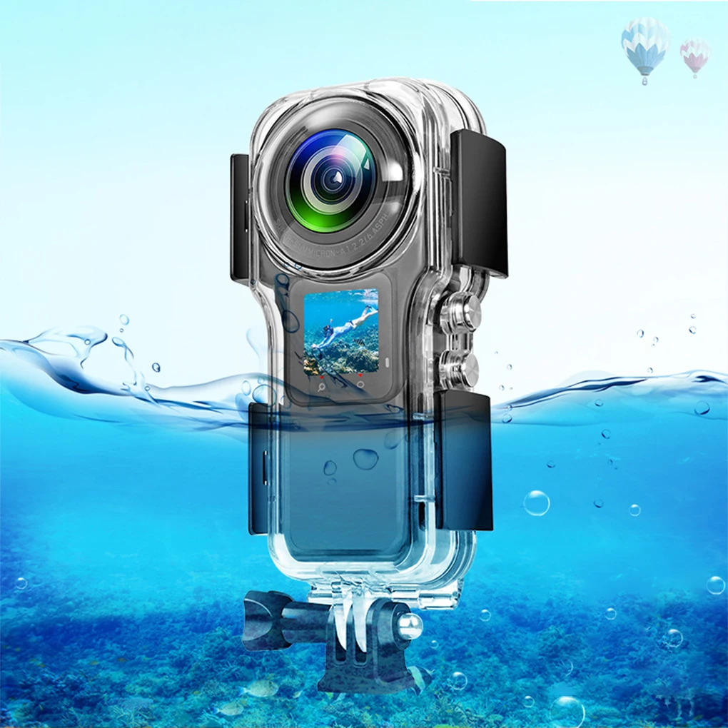 

40m Underwater Waterproof Housing Case Snorkeling Camera Protection Shell Set Replacement Guard Spare Part Accessories