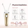 Women Electric Hair Epilator Body Facial Hair Remover Cotton Thread Defeatherer Depilator Face Razor Face Leg Arm Hair Remover 4