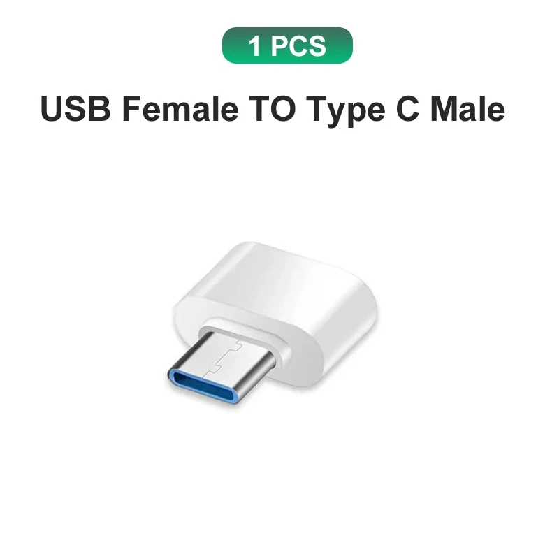 ตัวเลือกสินค้า ประเภท C ถึงอะแดปเตอร์ USB A 3.0 USB-C OTG Data Connector สําหรับ Samsung Huawei Xiaomi โทรศัพท์มือถือ Compute MacBook Pro iPad Mini Notebook