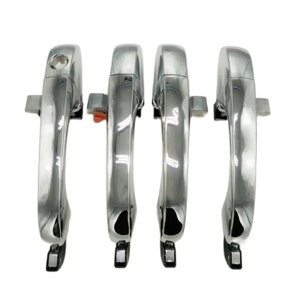 

SKTOO 4 PCS /A Set Free Shipping Electroplate Silver outside door handle for Chrysler 300C Top quality Factory price