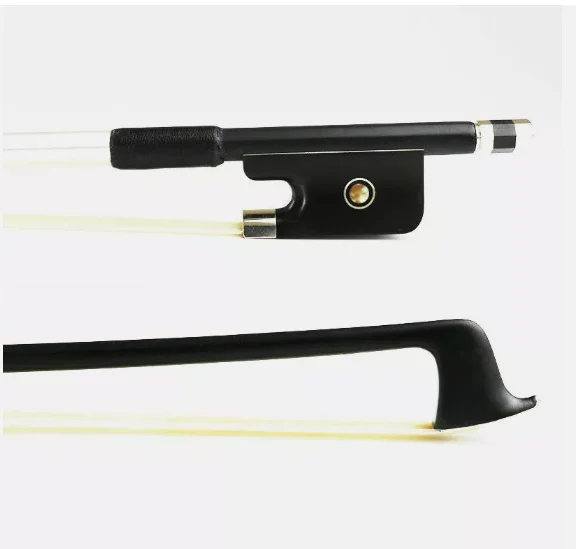 New Advanced Black Carbon Fiber Viola Bow Good Balance
