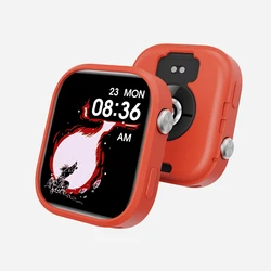 Silicone Case Bumper Protective Cover for Smart Watch - Premium Watch Accessories Protector Frame (R)