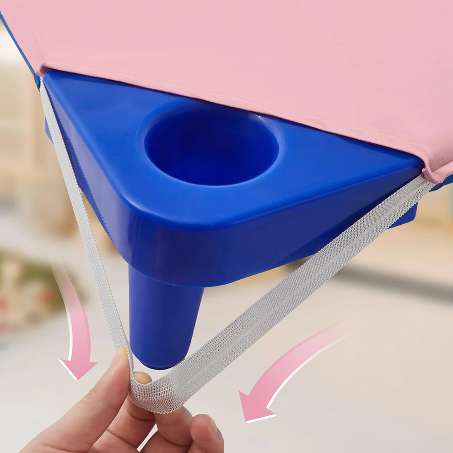 Copri lenzuola per lettino per bambini e età prescolare 23" L x 51" L Confezione lenzuola per l'asilo nido Dimensioni standard Poliestere traspirante Prescho - immagine 4
