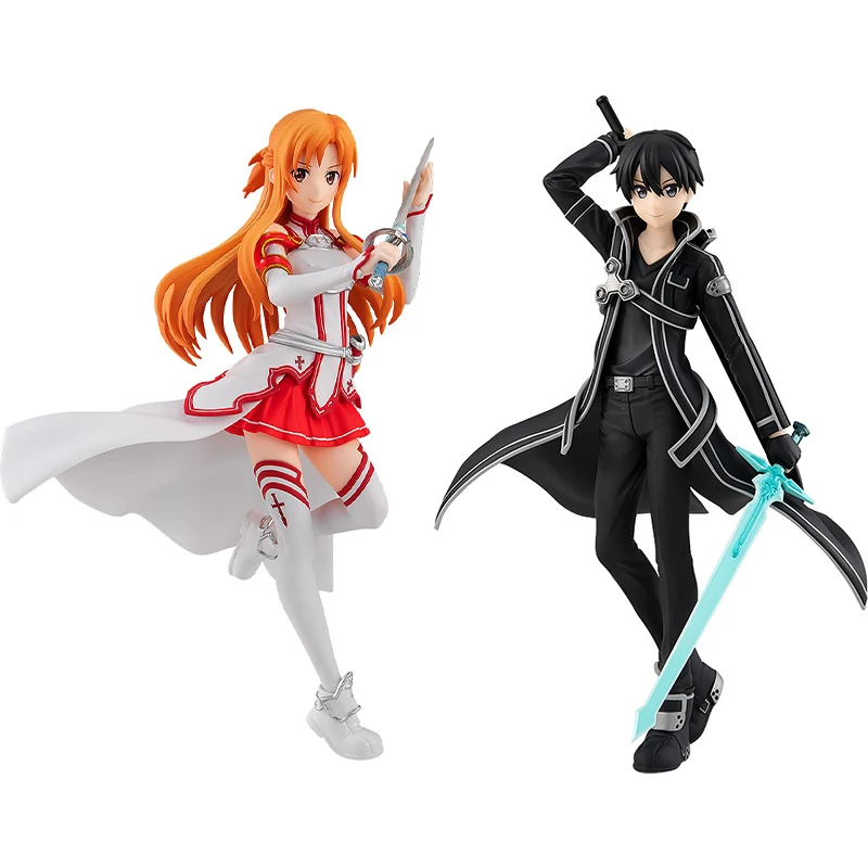 

In Stock Original GSC Up PARADE Sword Art Online SAO Progressive Yuuki Asuna Kirito Anime Figure Model Doll Toys