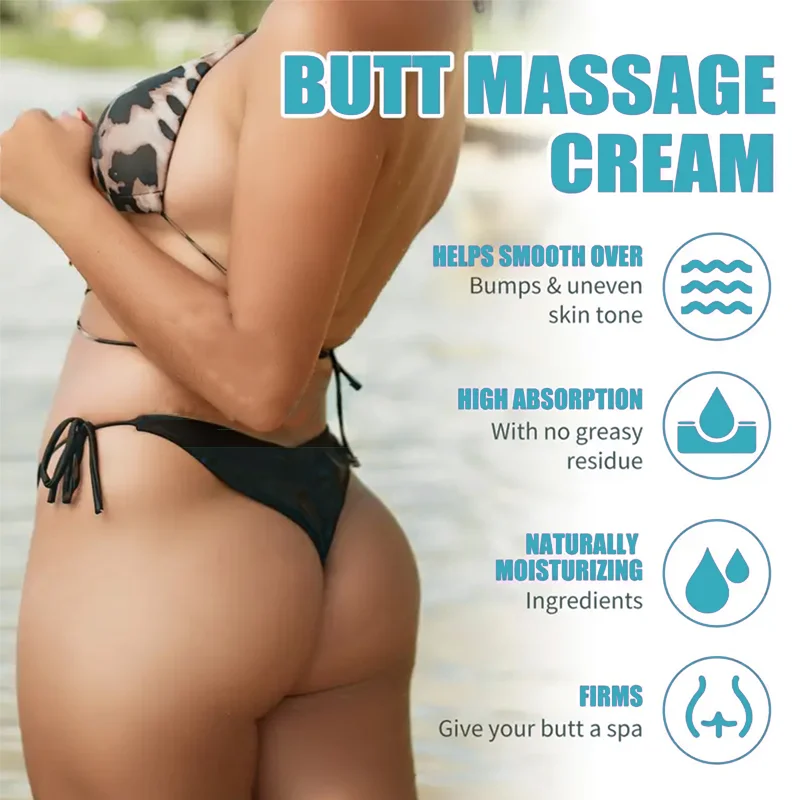 YUITIKUE Buttock Massage Cream  Easy to use, firms and lifts your buttocks, visible results, suitable for all skin types