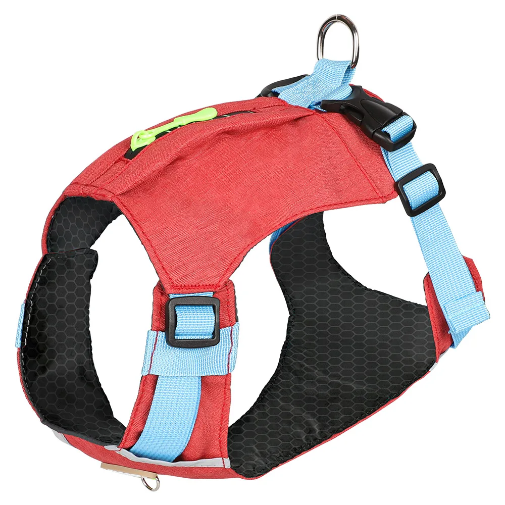 Adjustable Reflective No-pull Dog Harness Vest With Soft Mesh_voghion.com