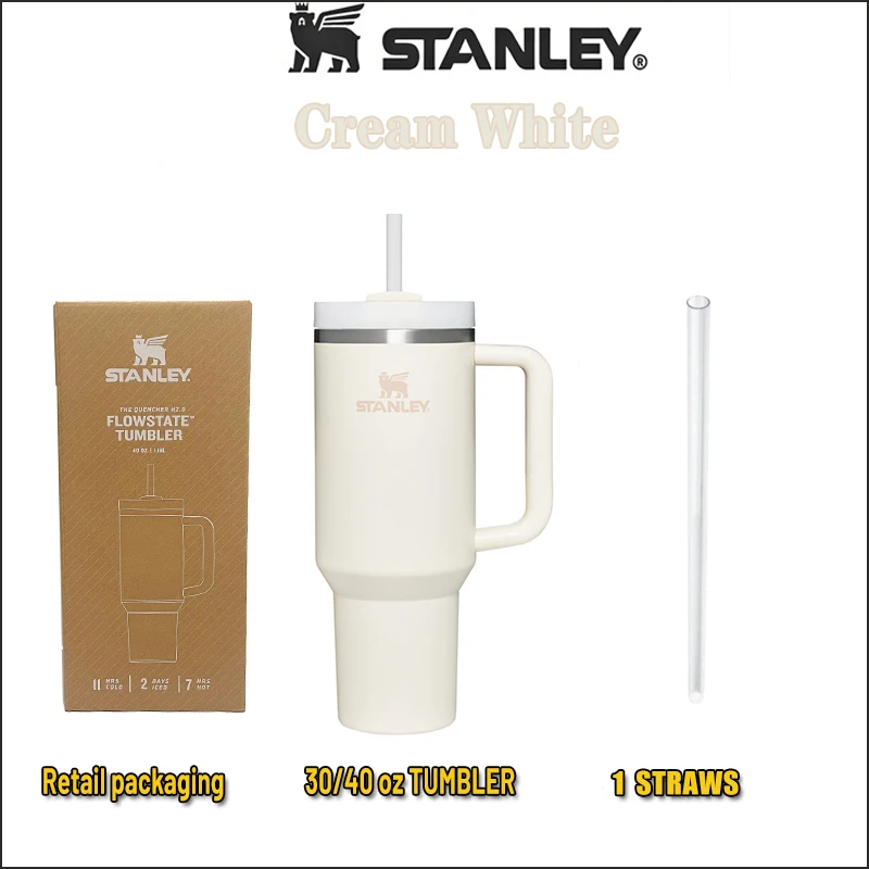 Original Stanley 30oz/40oz Quencher H2.0 Tumbler Cup With Handle and Straw  Lids Stainless Steel Coffee Cup Car Mugs Best Gift - AliExpress