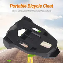 

1 Pair Bike Pedal Strong Construction High Hardness Plastic Stable Portable Bicycle Cleat for Cycling