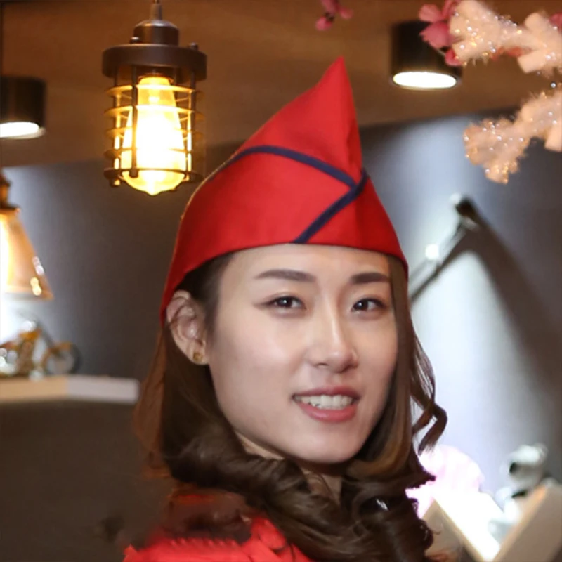 Sushi Restaurant Japanese Chef Boat Cap Men Women Cuisine Chef Hat Hotel Kitchen Cooking Dust-Proof Winehouse Waiter Work Hat chef hat