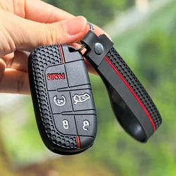 Premium Leather Keychain Cover (With Keychain C)