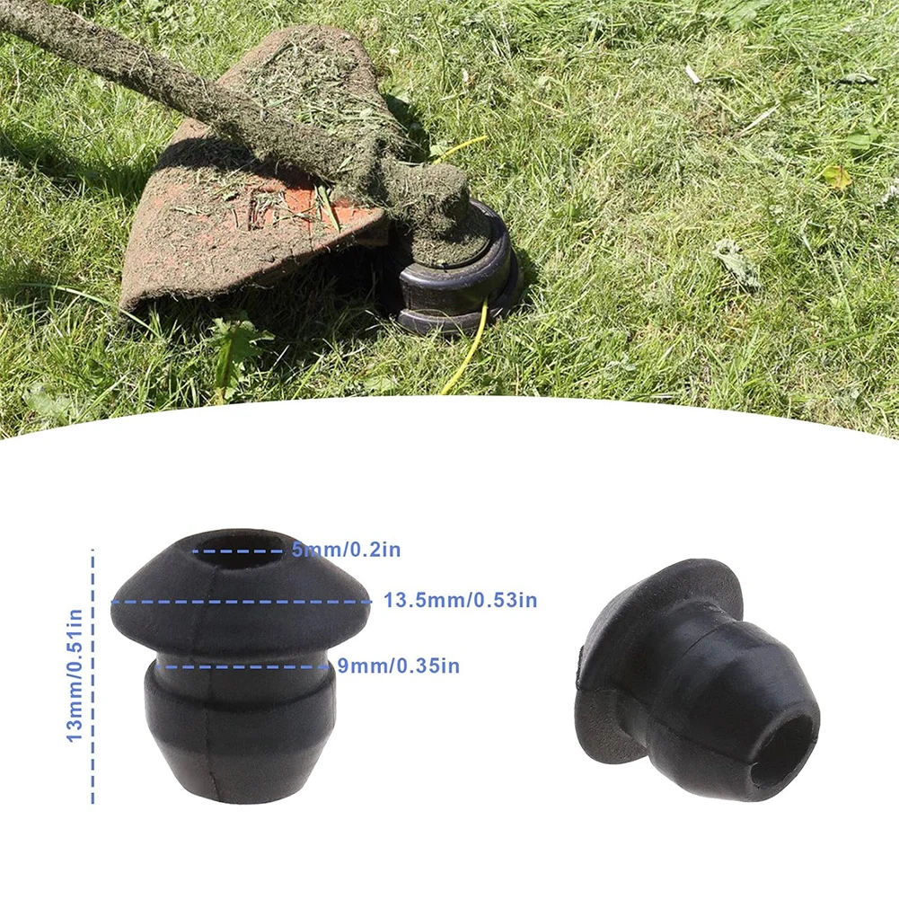 Efficiently Seal Your Lawn Mower\\\'s Fuel Tank With 10pcs Rubber Hose Grommets Designed To Fit Various Models Perfectly
