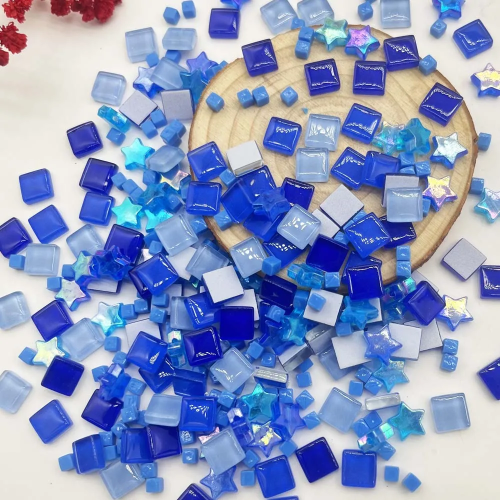 Rainbow Glass Mosaic Tiles 2