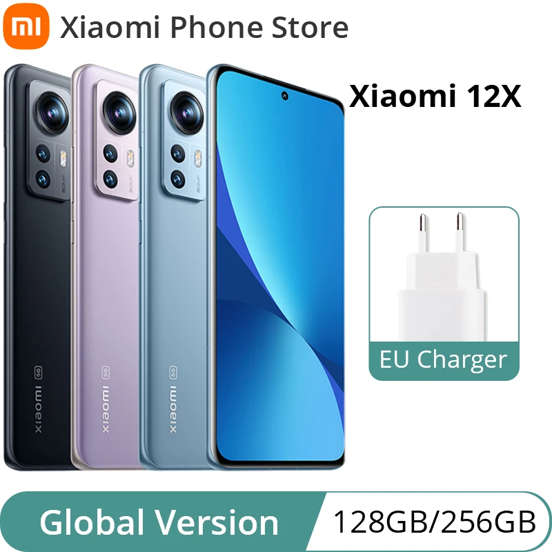 Global Version Xiaomi Mi 12x 5g Smartphone 8gb Ram 128/256gb Rom ...