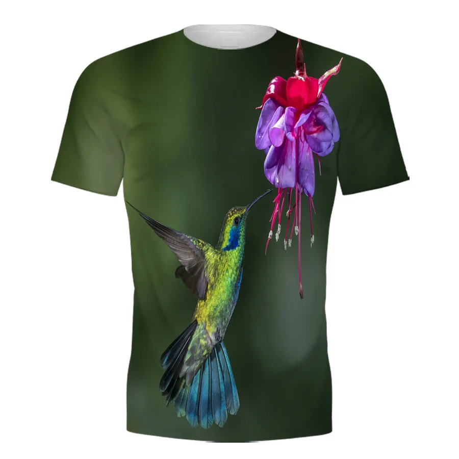 3D Print Short Sleeve T Shirt Fashion Streetwear