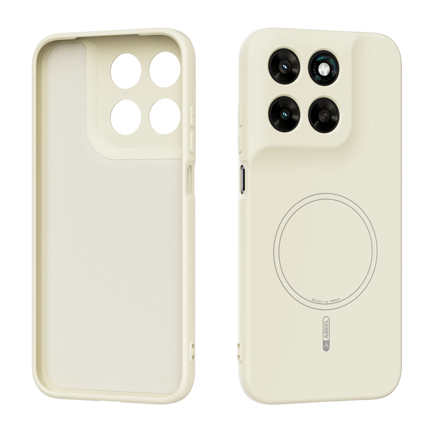 Sleek Liquid Silicone Magnetic Shockproof Case with Enhanced Protection