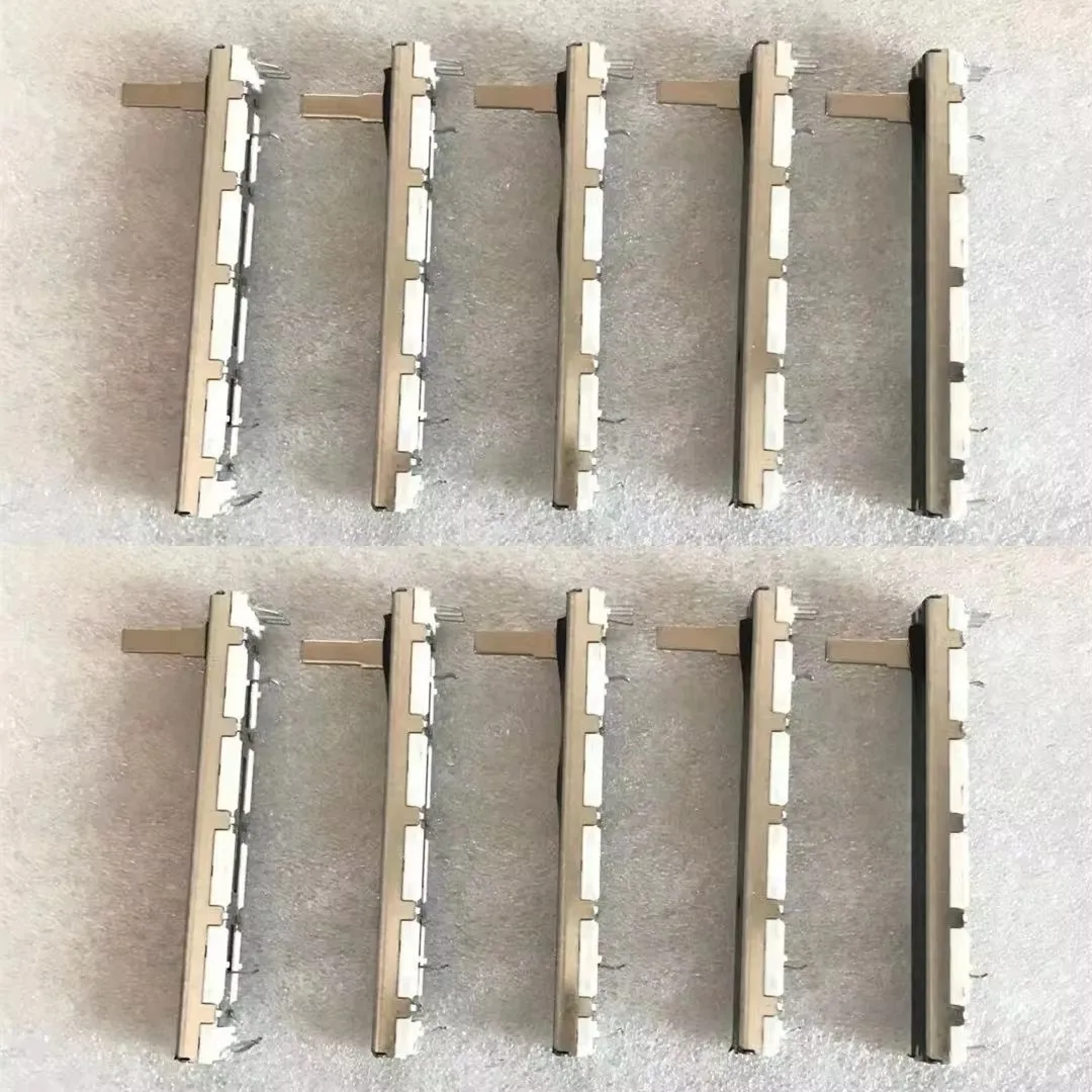 Audio Mixer Pot Mixer Fader 10pcs For Yamaha Stereo Fader MG12/4 16/4 Straight Slide Potentiometer MG166CX-USB A20K A203 Sliding Rheostat