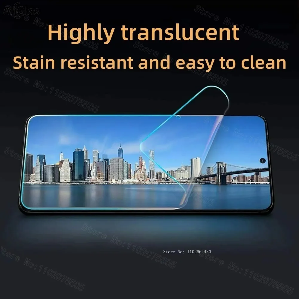 Premium High Definition Hydrogel Screen Protector - 3 Pack