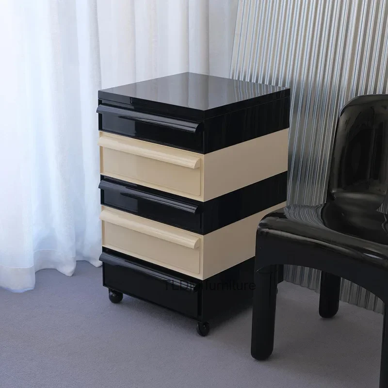 

Nordic Drawers Side Nightstands Narrow Tables Laden Bedside Table Modern Mesitas De Noche Para El Dormitorio Bedroom Furniture