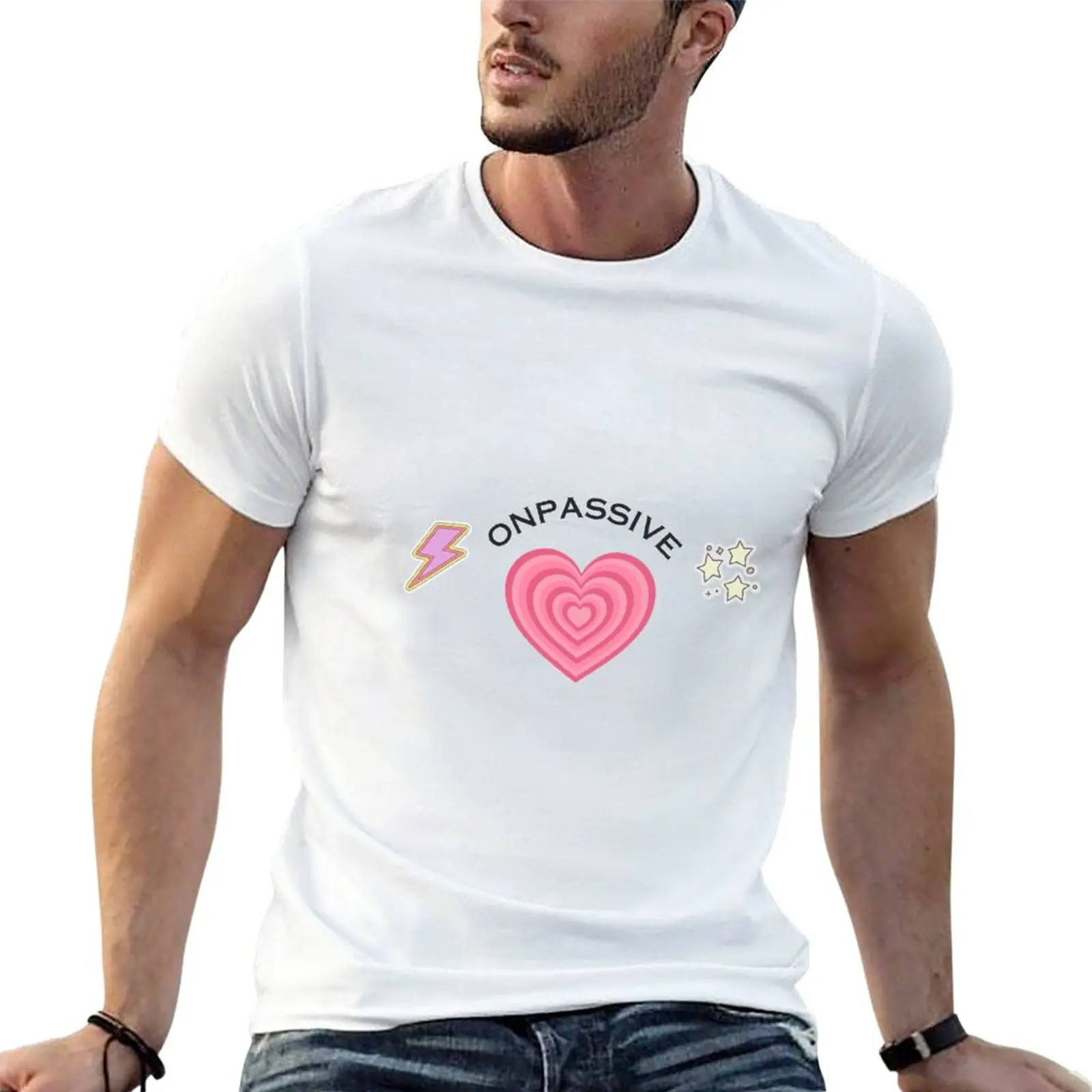 

New Unique onpassive Design - Inspiring [Theme] Artwork on Redbubble T-Shirt Blouse tops sweat shirts black t-shirts for men