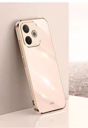 Luxury Plating Shockproof Silicone Back Cover - Soft and Durable Phone Case for OPPO A5 Pro 5G (Pink(XL - DD))