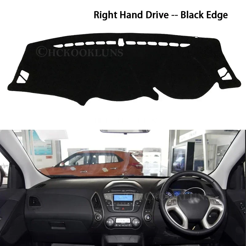 Anti-Rutsch-Matte, Armaturenbrett-Abdeckung, Teppich, Sonnenschutz, Armaturenbrett-Abdeckung, für Hyundai Tucson 2010 2011 2012 2013 2014 2015, LM Ix35, Zubehör – Detail 10